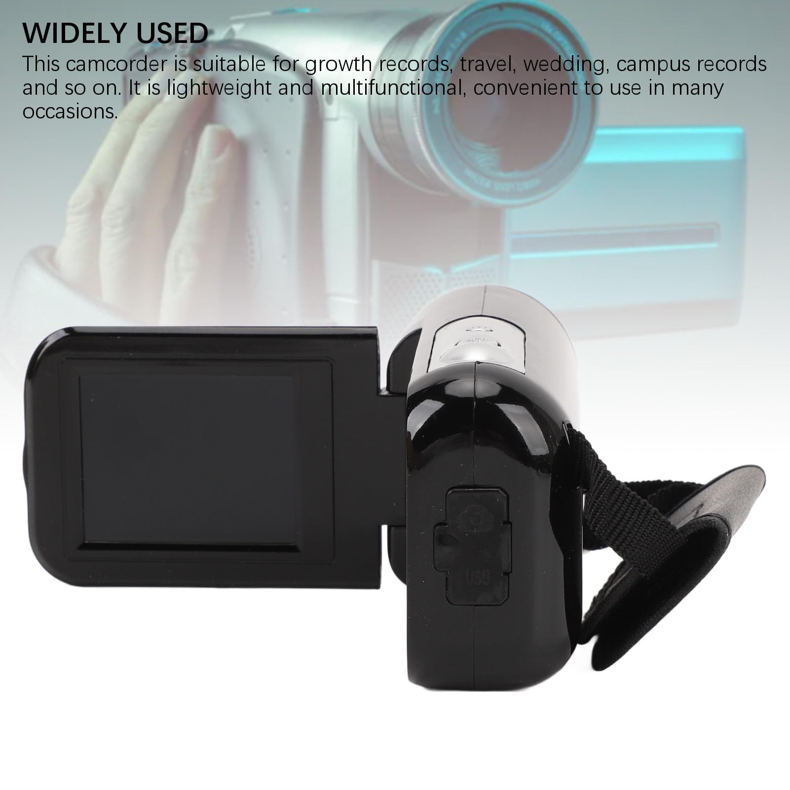 Amazon | ビデオカメラビデオカメラ、ポータブルVloggingカメラ